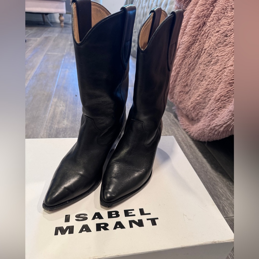 Isabel Maront - Duerto Boot - Black Iconic Leather 39 - very good condition